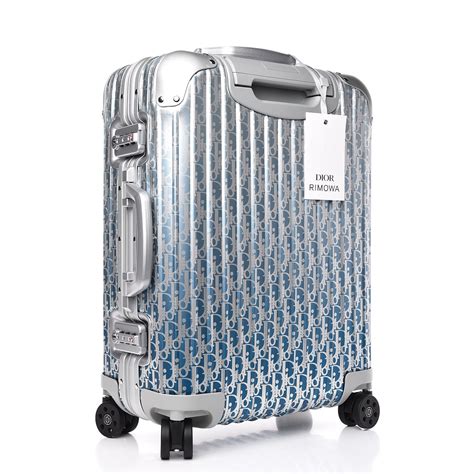 rimowa x dior luggage|Dior Rimowa suitcase.